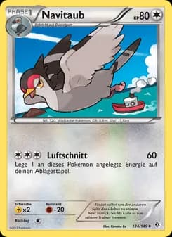 Navitaub card in German