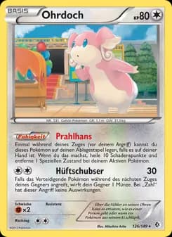 Ohrdoch card in German