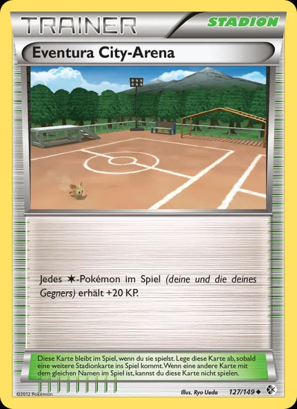Eventura City-Arena card in German