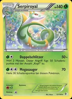 Serpiroyal card in German