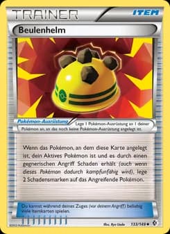 Beulenhelm card in German