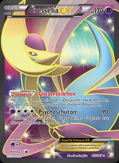 Cresselia-EX card in German