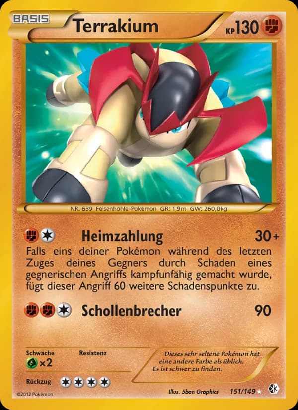 Terrakium card in German