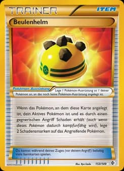 Beulenhelm card in German