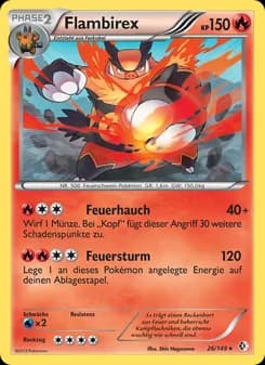 Flambirex card in German