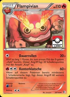 Flampivian card in German