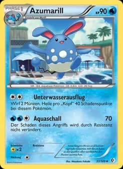 Azumarill card in German