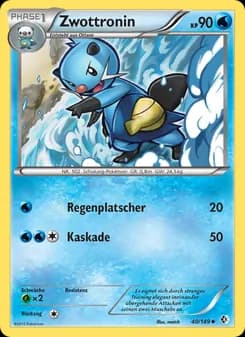 Zwottronin card in German