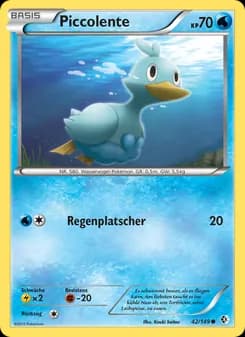 Piccolente card in German