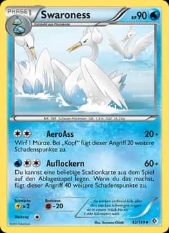 Swaroness card in German