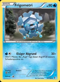 Frigometri card in German