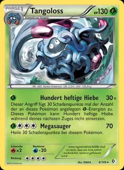 Tangoloss card in German