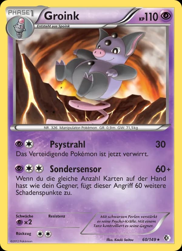 Groink card in German