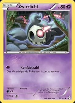 Zwirrlicht card in German