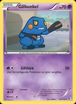 Glibunkel card in German