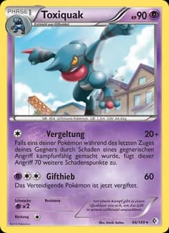 Toxiquak card in German