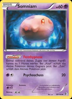 Somniam card in German