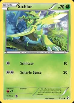 Sichlor card in German
