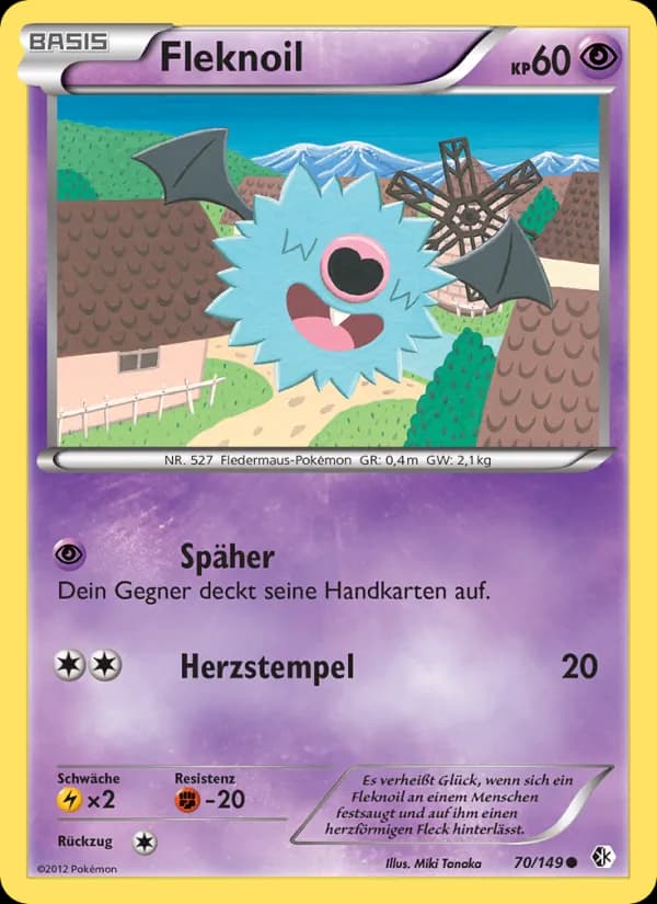 Fleknoil card in German