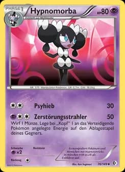 Hypnomorba card in German