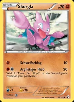 Skorgla card in German