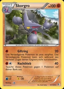 Skorgro card in German