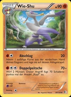 Wie-Shu card in German