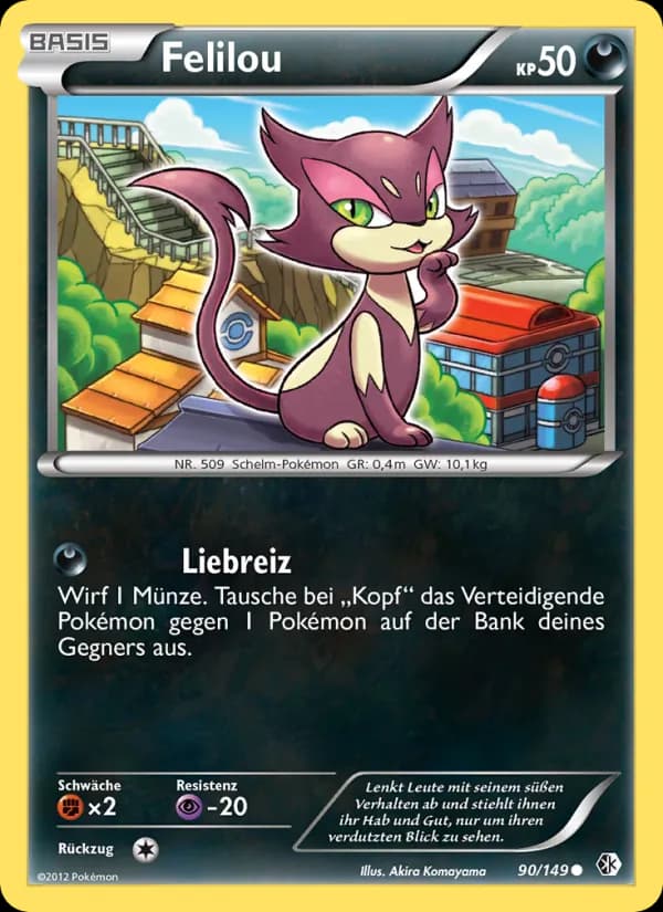 Felilou card in German