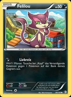 Felilou card in German