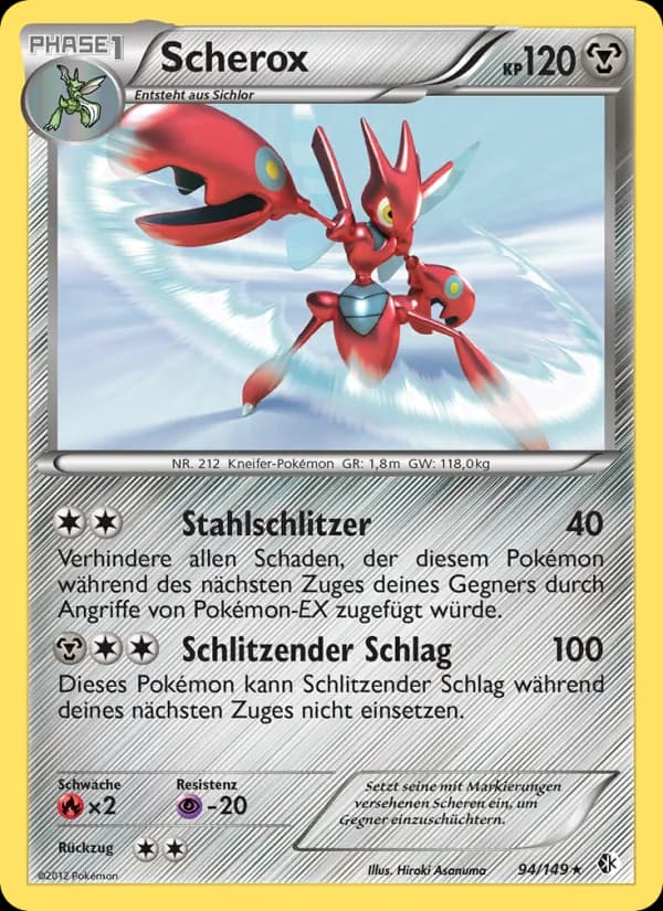 Scherox card in German