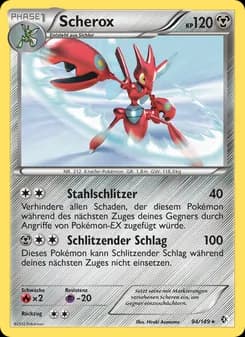 Scherox card in German