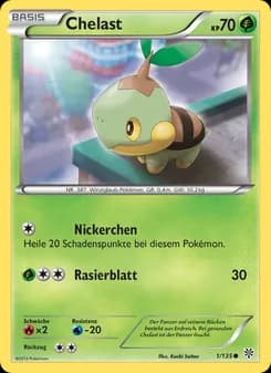 Chelast card in German