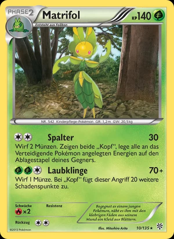 Matrifol card in German