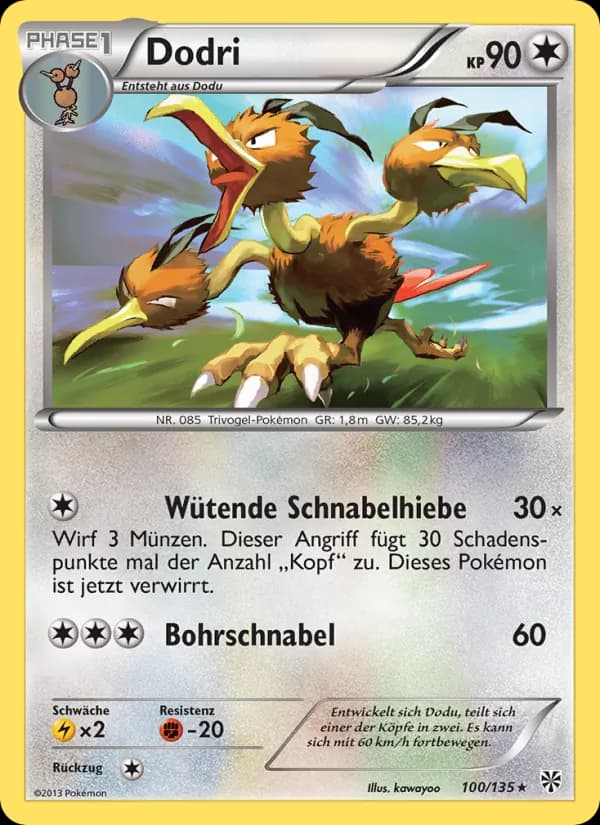 Dodri card in German