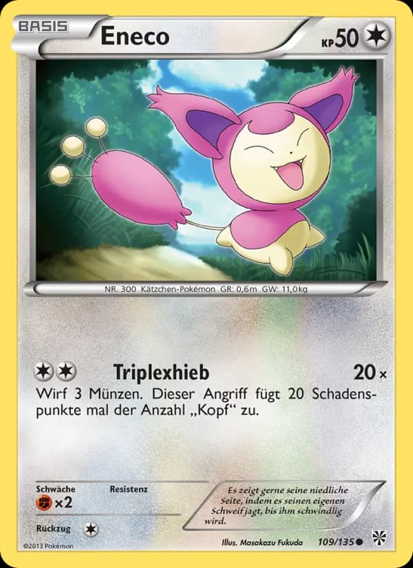 Eneco card in German