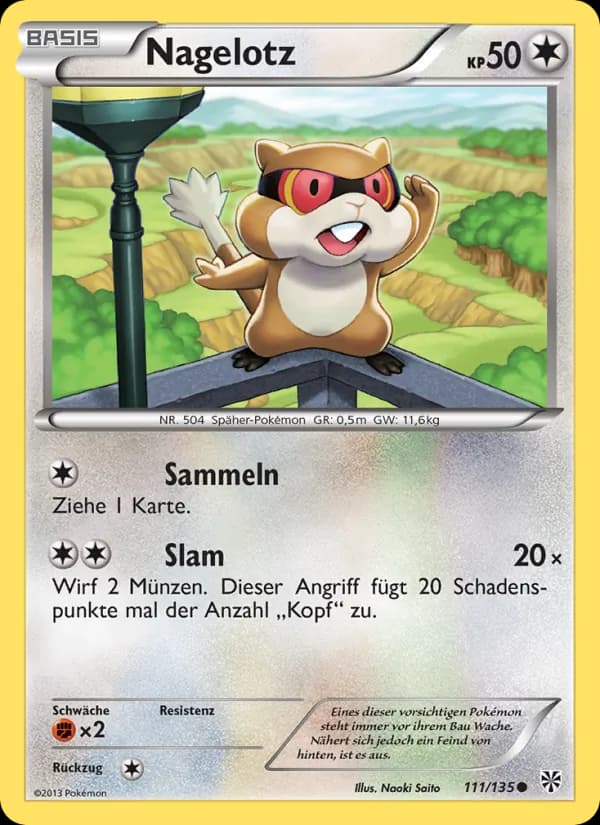 Nagelotz card in German