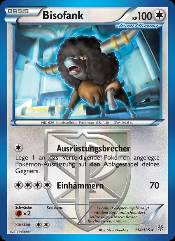 Bisofank card in German