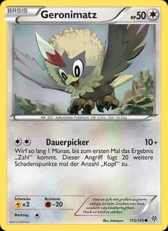 Geronimatz card in German