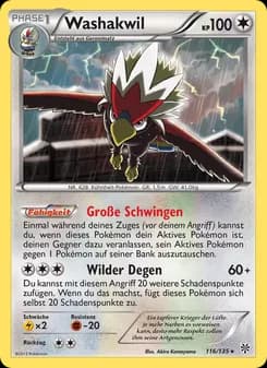 Washakwil card in German