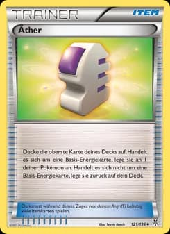 Äther card in German