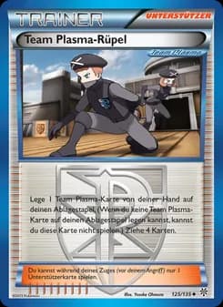 Team Plasma Rüpel card in German