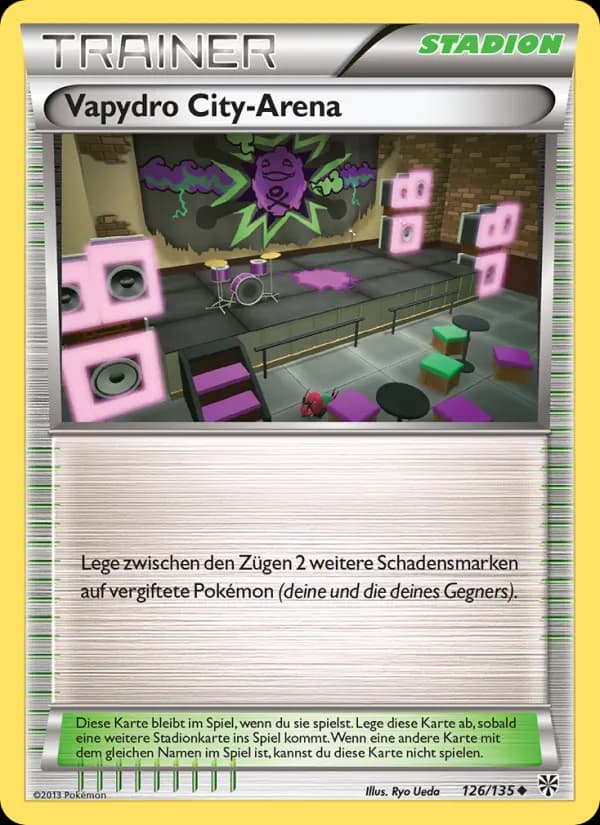 Vapydro City-Arena card in German