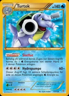 Turtok card in German