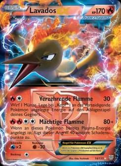 Lavados-EX card in German