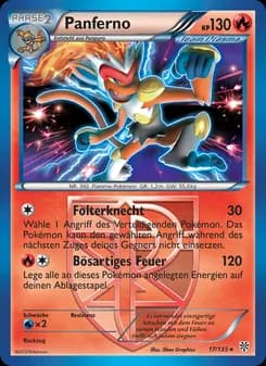Panferno card in German