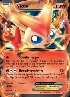 Victini-EX card in German