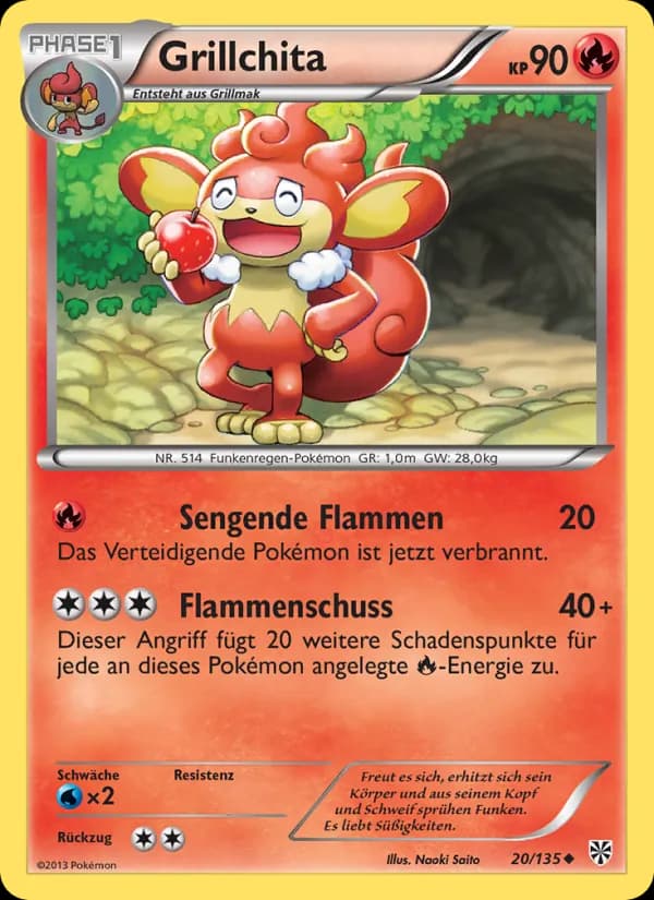 Grillchita card in German