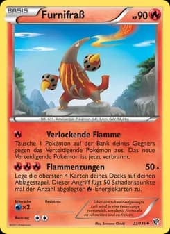 Furnifraß card in German