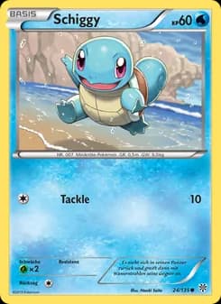 Schiggy card in German