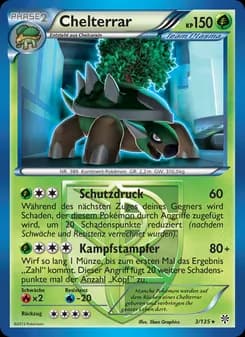Chelterrar card in German